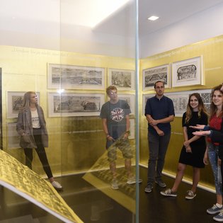Blick in die Ausstellung des Museums - Führung